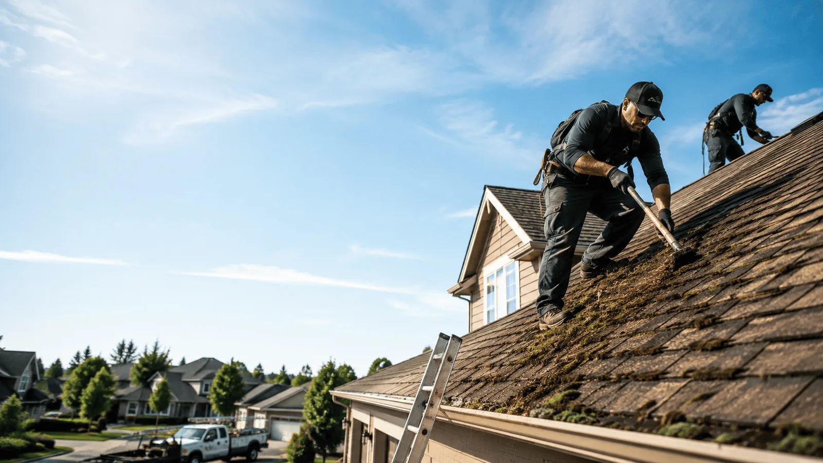 Roof Moss Removal in Fort Smith, AR near me